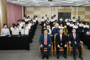 경주시, 일본 치벤학원 수학여행단 44년째 경주 방문 