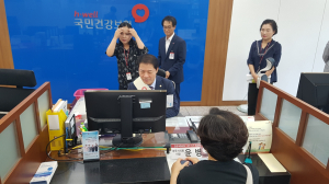 경주시의회, 윤병길의장 건강보험공단 명예지사장 체험 