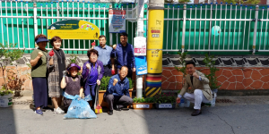경주시 성건동 ‘클린 양심 화분’ 설치 