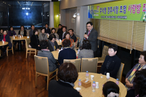 경주시 주낙영 시장, 자원봉사자와 함께하는 `사랑방좌담회` 