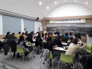 경주시 보건소 `꽃꽂이 태교` 교실 운영 