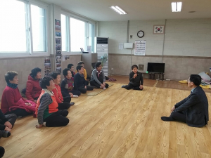 경주시 월성동, 이종우 신임 동장 경로당 방문 `부임 인사` 