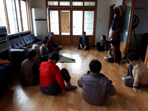 경주시 양남면, 김영조 신임면장 경로당 방문 부임 인사 