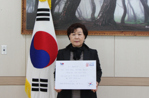 경주교육지원청 권혜경 교육장 `독립선언서 필사 챌린지` 동참 