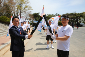 경주시, 토함산에서 경북도민체육대회 성화 채화