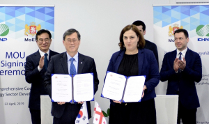 한수원, 조지아 수력·신재생에너지 사업 본격 착수 