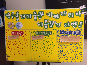 경주세계문화엑스포, 솔거미술관 카페테리아 이름 `솔거랑’ 선정 