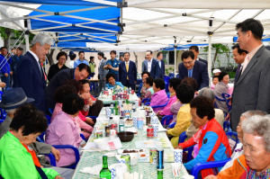 한수원 월성원자력본부 ˝어르신들의 건강과 행복을 기원합니다˝ 