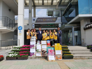 경주시 외동읍, 대한적십자사 외동희망봉사회 위기가구 생필품 전달 