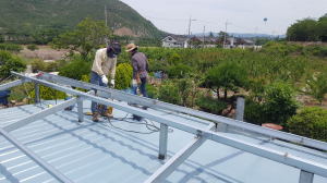 경주시 외동읍. 경주시 집수리 봉사회 `독거노인세대 지붕수리` 