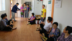 경주시 황오동, 최병한 신임 동장 경로당 방문 `부임 인사` 