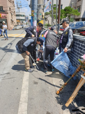 경주시 중부동, 상이군경회 금성로 환경정비 
