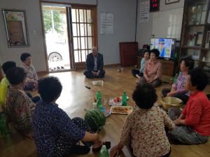 경주시 산내면, 이상곤 신임 면장 경로당 방문 `부임 인사` 