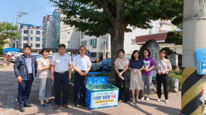 경주시 성건동, 폭염 피해 예방 `얼음물 나눔` 