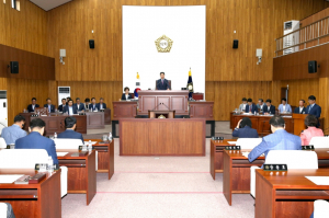 경주시의회, 제244회 임시회 개회 
