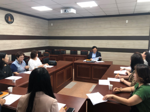 경주교육지원청, 학교급식점검단 협의회 개최 