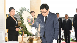 경주시, 한반도의 평화.번영 염원 `제41회 통일서원제` 봉행