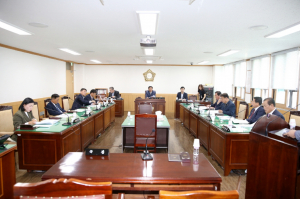 경주시의회, 상임위원회 10월 간담회 개최 
