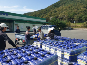 경주시, 시설채소 재배농가 태풍 침수피해 지원 
