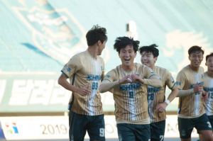 경주 한수원, PO 1차전 천안시청 상대 2:0  승리