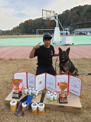 경주정보고 박인호(2년) `2019 D-1 아시아 인터내셔널 훈련 챔피언쉽 대회` 대상 수상