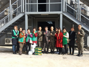 경주시 동천동, 새마을부녀회 지역 육군7516부대 장병 위문