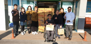 경북장애인자립생활센터, 랑콩뜨레 과자점 `사랑의 생필품` 기탁