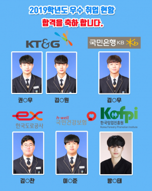 경주정보고, 공기업. 금융 기관 `고졸 취업 메카 입증`