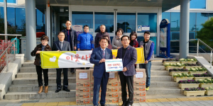경주시 안강읍, 안강로타리클럽 어려운 이웃에 라면 100박스 기탁