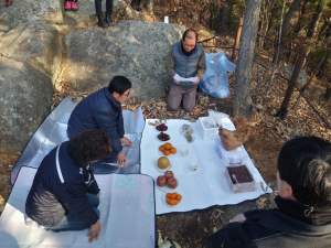 경주시 동천동, 남·녀자율방범대 2020년 시산제 개최