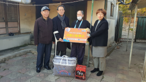 경북남부보훈지청. 경주시상이군경회, 보훈가족 따뜻한 겨울나기 `이불` 전달