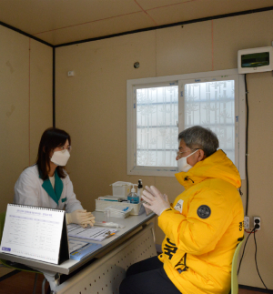 권영국 경주시 총선 정의당 예비후보 경주보건소 방문 `신종코로나 차단 철저한 대비 당부`