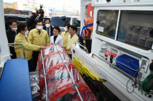 주낙영 경주시장, 코로나 19 대응 현장 국가지정 격리병상 점검 