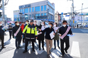 경주시 성건동, 코로나19 예방 거리캠페인 전개 