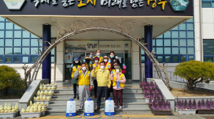 경주시 양남면적십자회, 코로나 방역소독 봉사활동 동참 