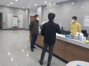 경주경찰서, 해외입국자 격리시설 화랑마을 점검 