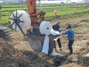 경주시, 안전한 논 밭작물 재배 `무굴착 땅속배수기술 시범사업` 추진 