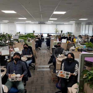 한국수력원자력 `경주지역 음식점 도시락 주문` 중식 해결