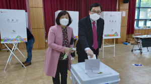 주낙영 경주시장, 제21대 국회의원 선거 소중한 한표 행사