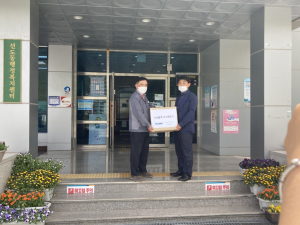 경주시 선도동, 수산 인더스트리 노인 생활안전 지킴이 `가스차단기` 기탁 