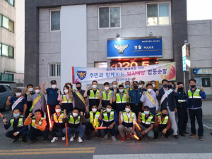 경주경찰서, 외동 외국인밀집지역 합동 순찰 