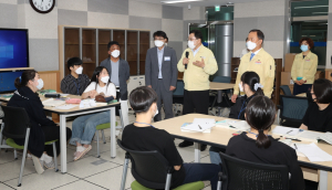 주낙영 경주시장, 한국국제통상마이스터 고등학교 현장 점검