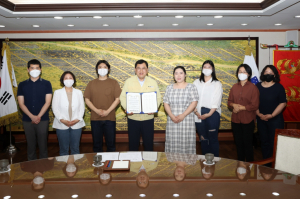 경주시, 핫플레이스 황리단길 청년기업가 경주시장에 감사 인사 전달 