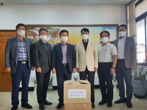 경주경찰서, 보안자문협의회 탈북민 마스크 지원 