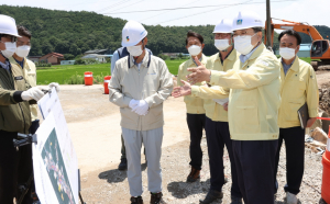 주낙영 경주시장, 장마철 대비 긴급 현장 점검