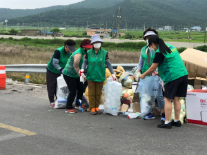 경주시 현곡면, 새마을부녀회 `지역 곳곳 환경정화활동` 지속 전개 