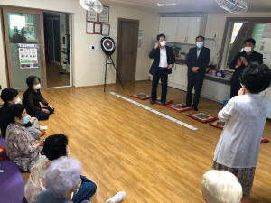 경주시 용강동, 경로당 현장 점검 `운영 재개` 