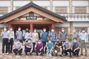 경주시, 부산 해운대지구 고교 교감단 일행 `화랑마을` 팸투어 
