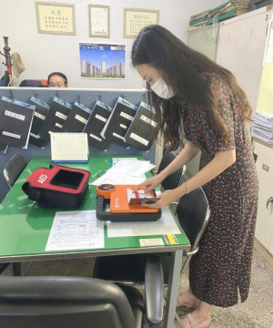 경주시 보건소, 자동심장충격기 관리 실태 점검 