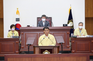 경주시의회, 박광호 의원 5분 자유 발언 ˝맥스터 추가건설에 따른 정부와 한수원에 지역 지원 방안과 안전대책 수립 강력 촉구˝